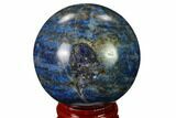 Polished Lapis Lazuli Sphere - Pakistan #170852-1